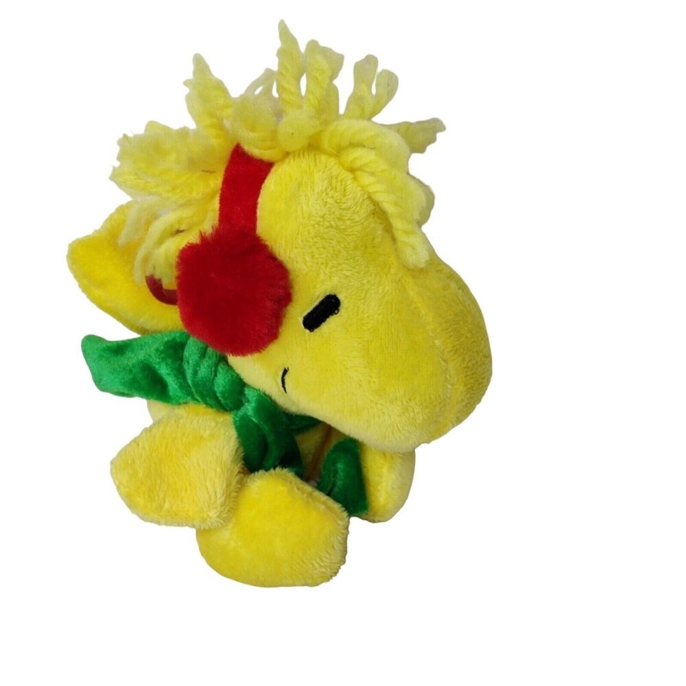 Dan Dee 2014 Yellow Plush Woodstock Bird Stuffed Animal Clip-on Ages 3 & Up